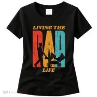 Living The Dad Life Retro Women's T-Shirt thumb 0