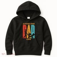 Living The Dad Life Retro Kids Hoodie thumb 0