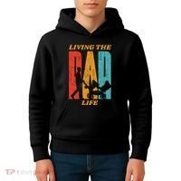 Living The Dad Life Retro Kids Hoodie thumb 4