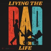 Living The Dad Life Retro Kids T-Shirt thumb 4