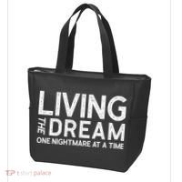 Living The Dream One Nightmare At A Time Funny Tote Bag thumb 3
