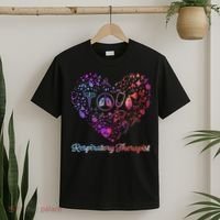 LOVE Tie Dye Heart Respiratory Therapist RT Nurse Nursing T-Shirt thumb 2