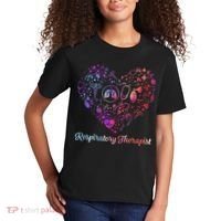 LOVE Tie Dye Heart Respiratory Therapist RT Nurse Nursing Kids T-Shirt thumb 2