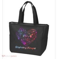LOVE Tie Dye Heart Respiratory Therapist RT Nurse Nursing Tote Bag thumb 3