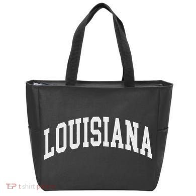 Louisiana Throwback Design Print Classic Tote Bag