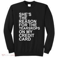 London The Eras Shes The Reason On My Credit Card Sweatshirt thumb 0