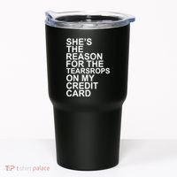 London The Eras Shes The Reason On My Credit Card Tumbler thumb 0