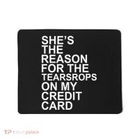 London The Eras Shes The Reason On My Credit Card Mousepad thumb 0
