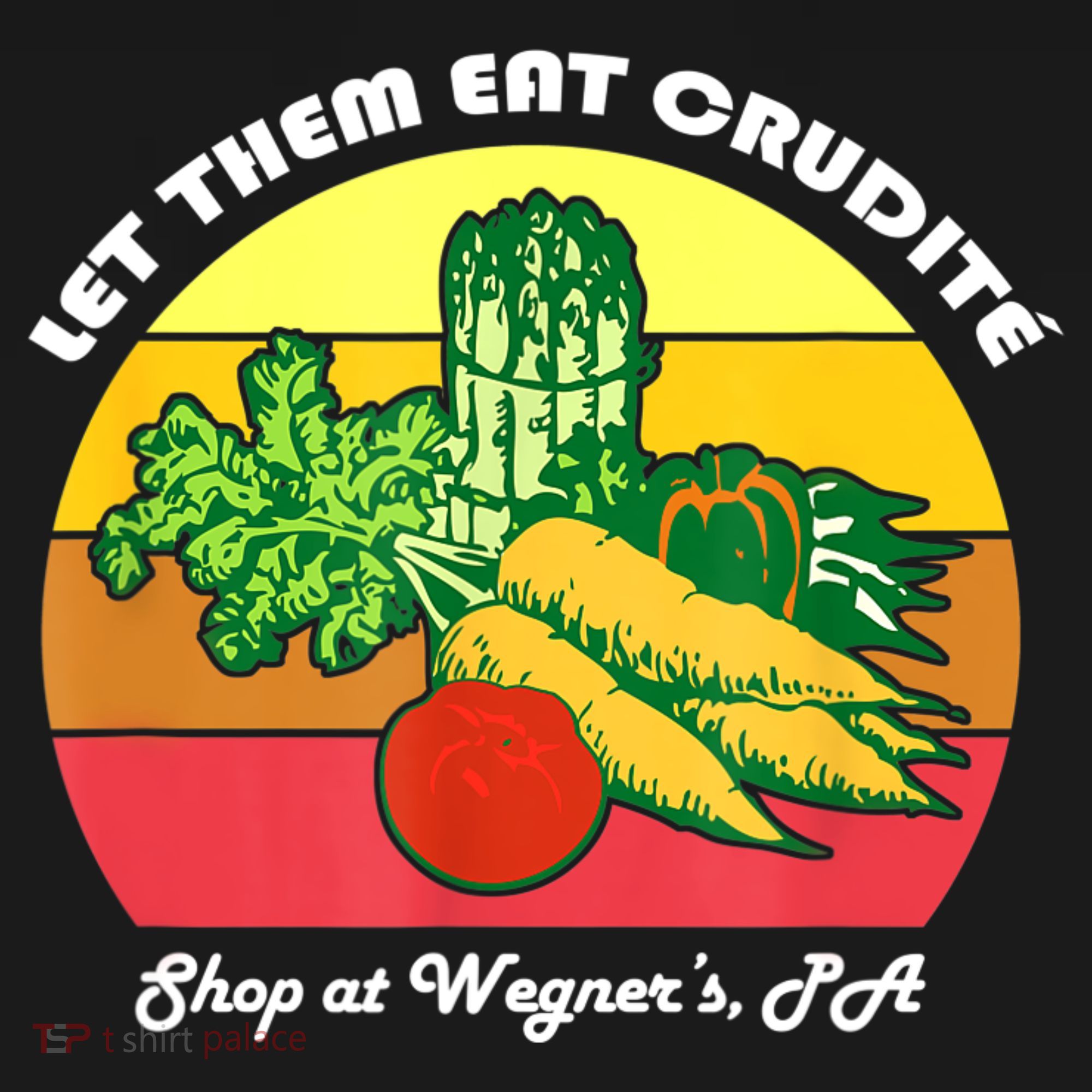 Let Them Eat Crudite Wegner's Meme Bucket Hat