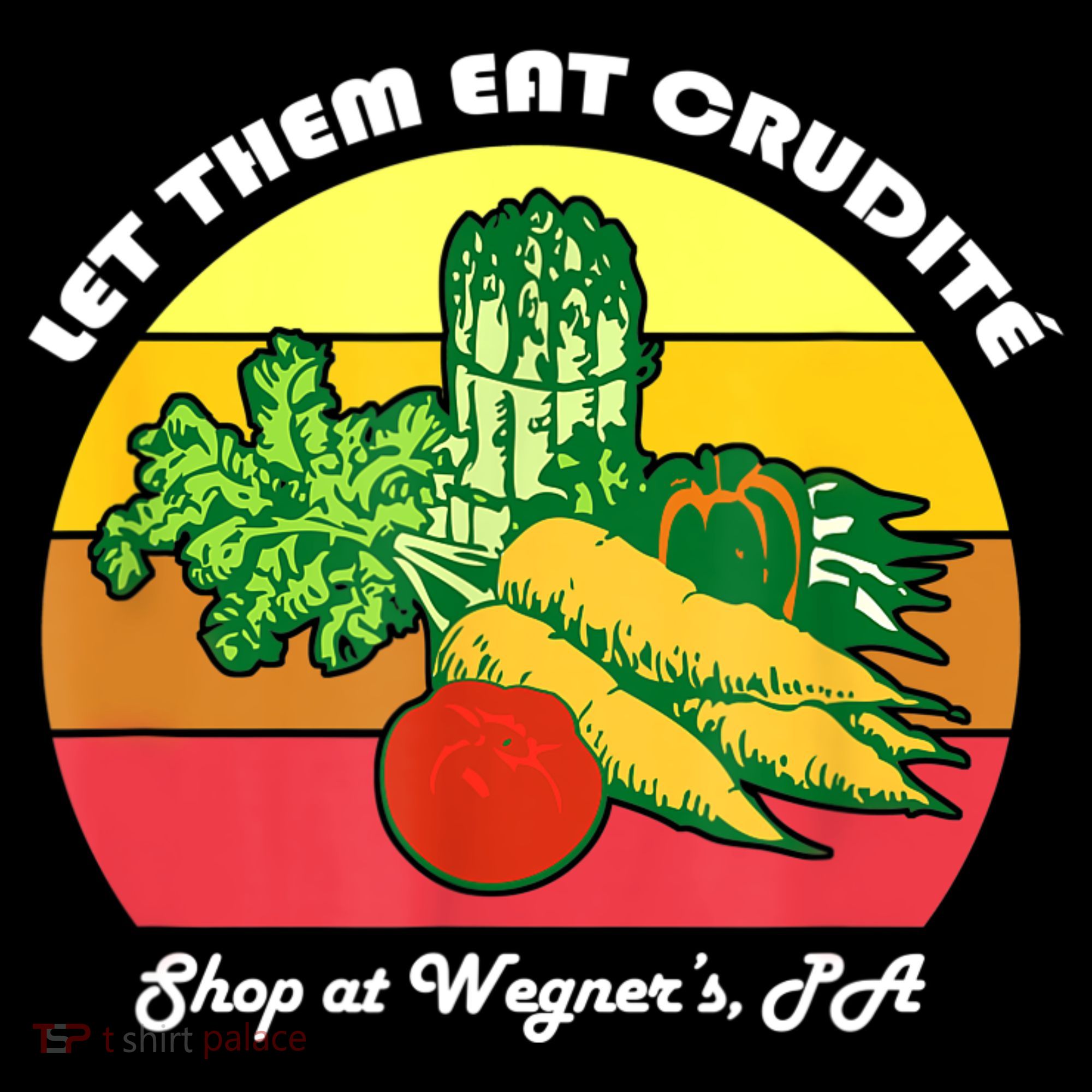 Let Them Eat Crudite Wegner's Meme Ornament