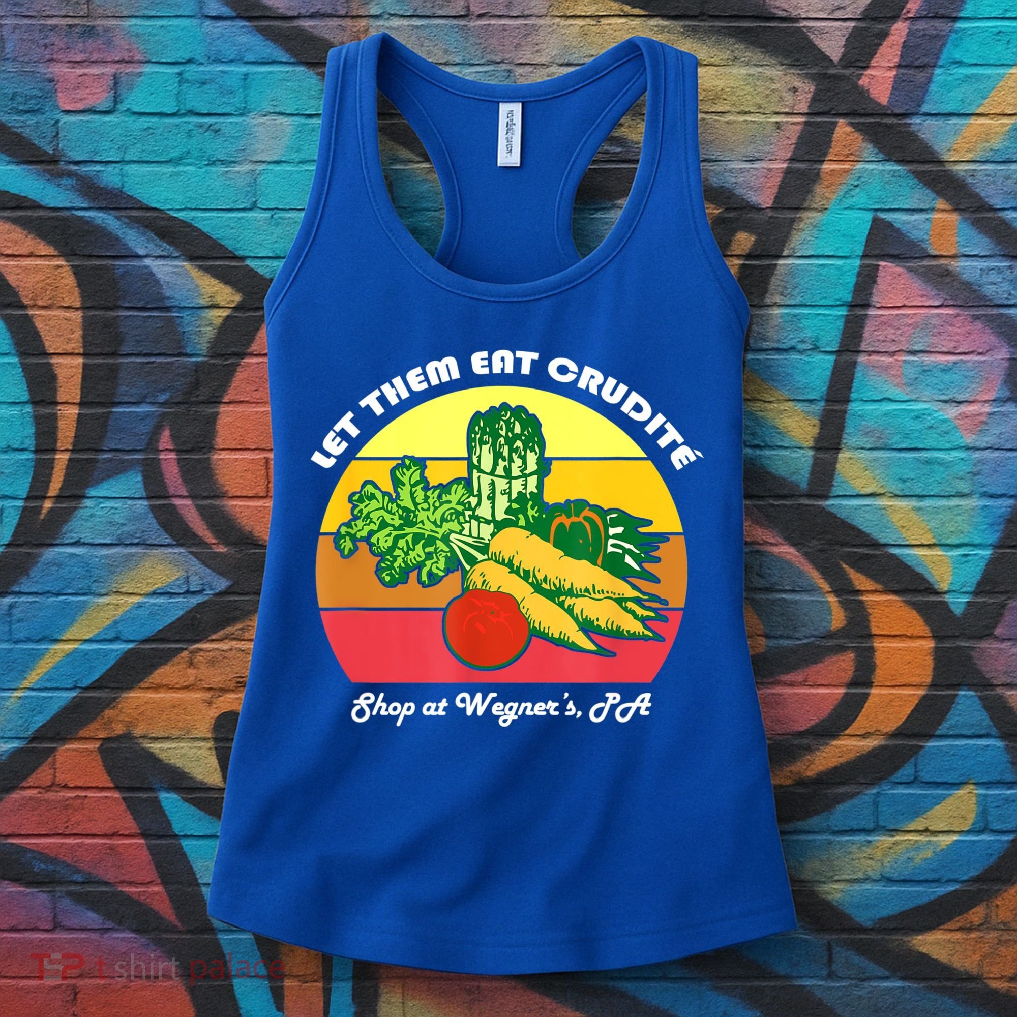 Let Them Eat Crudite Wegner's Meme Women's Tank Top