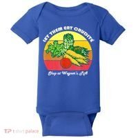 Let Them Eat Crudite Wegner's Meme Baby Bodysuit thumb 0