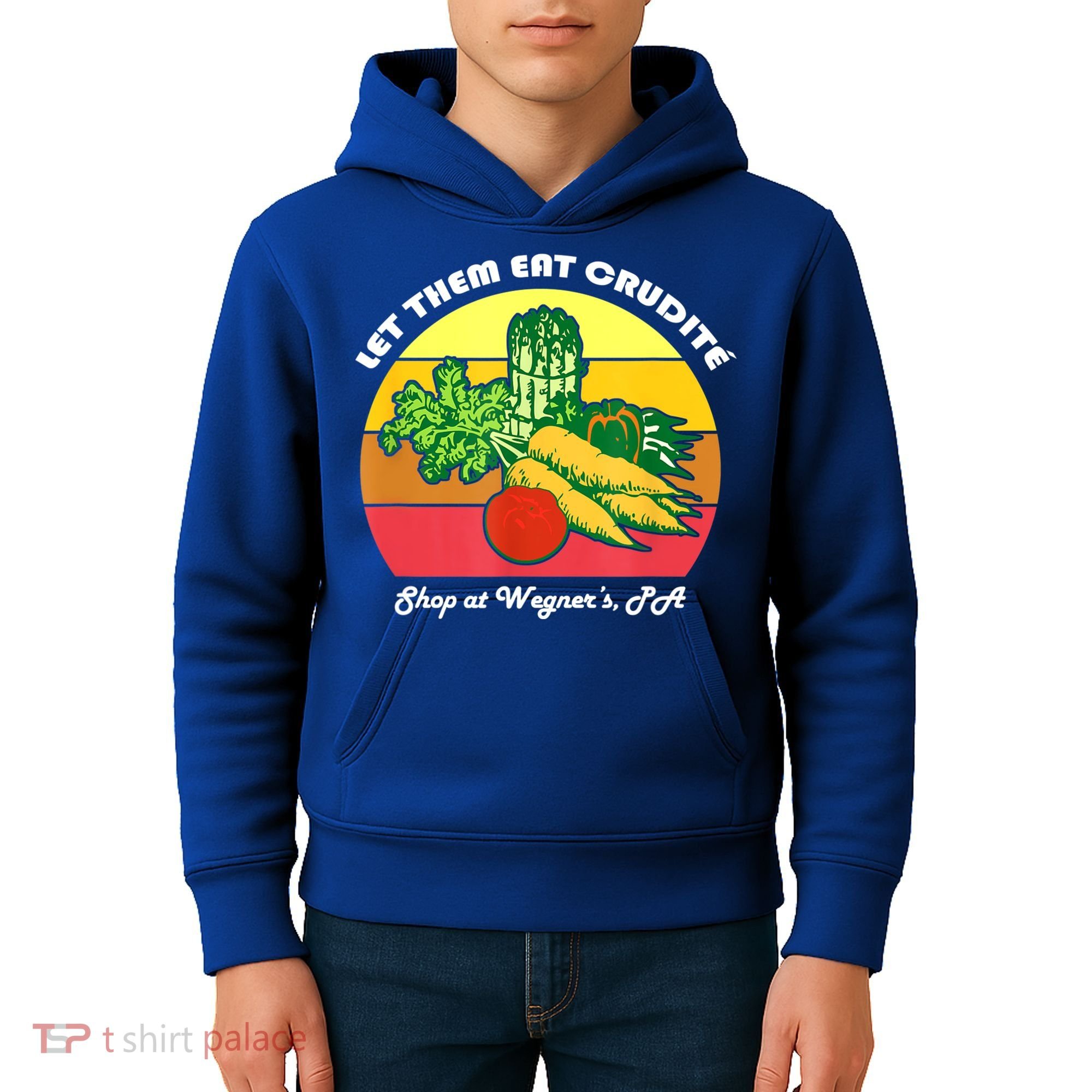 Let Them Eat Crudite Wegner's Meme Kids Hoodie