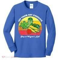 Let Them Eat Crudite Wegner's Meme Kids Long Sleeve Shirt thumb 0