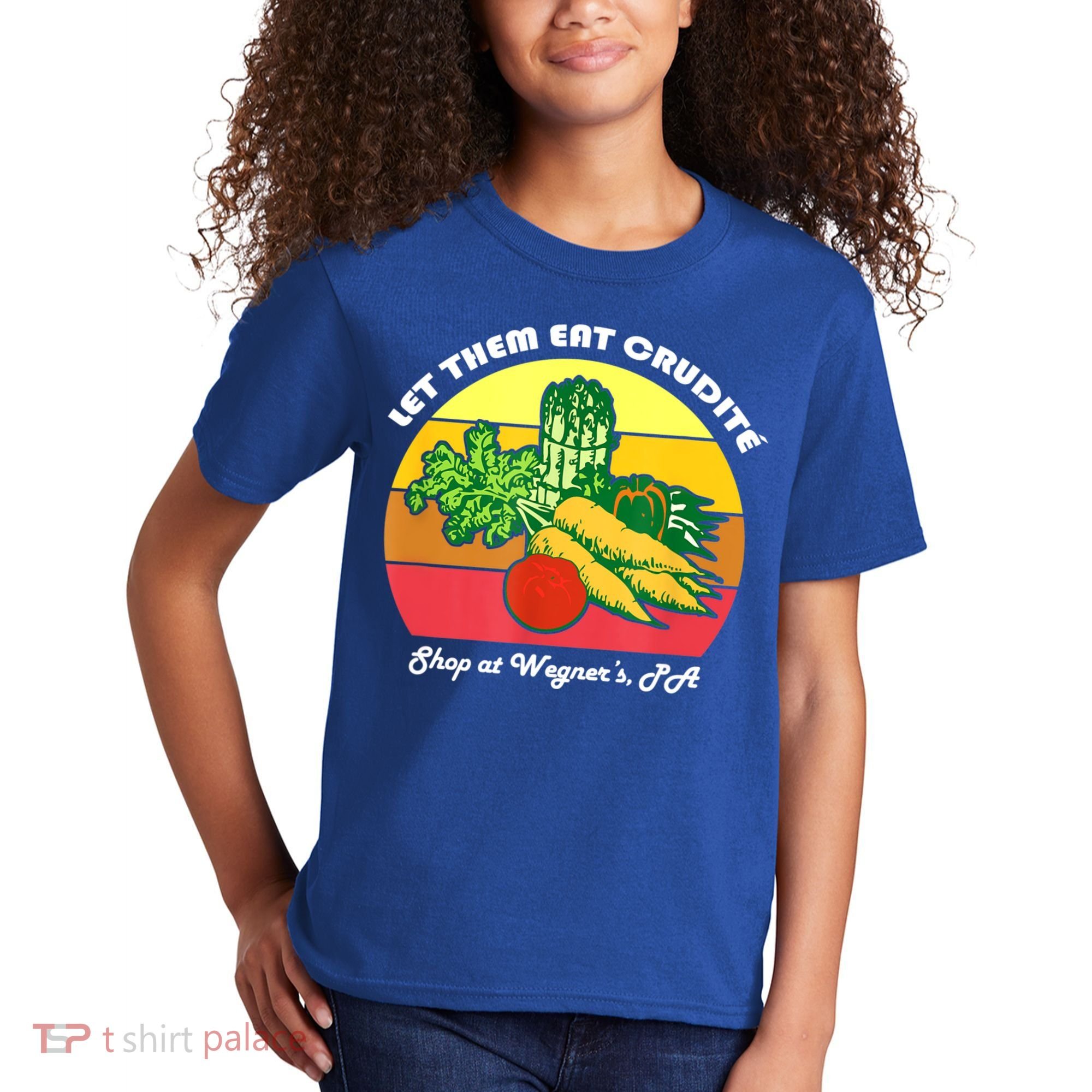Let Them Eat Crudite Wegner's Meme Kids T-Shirt