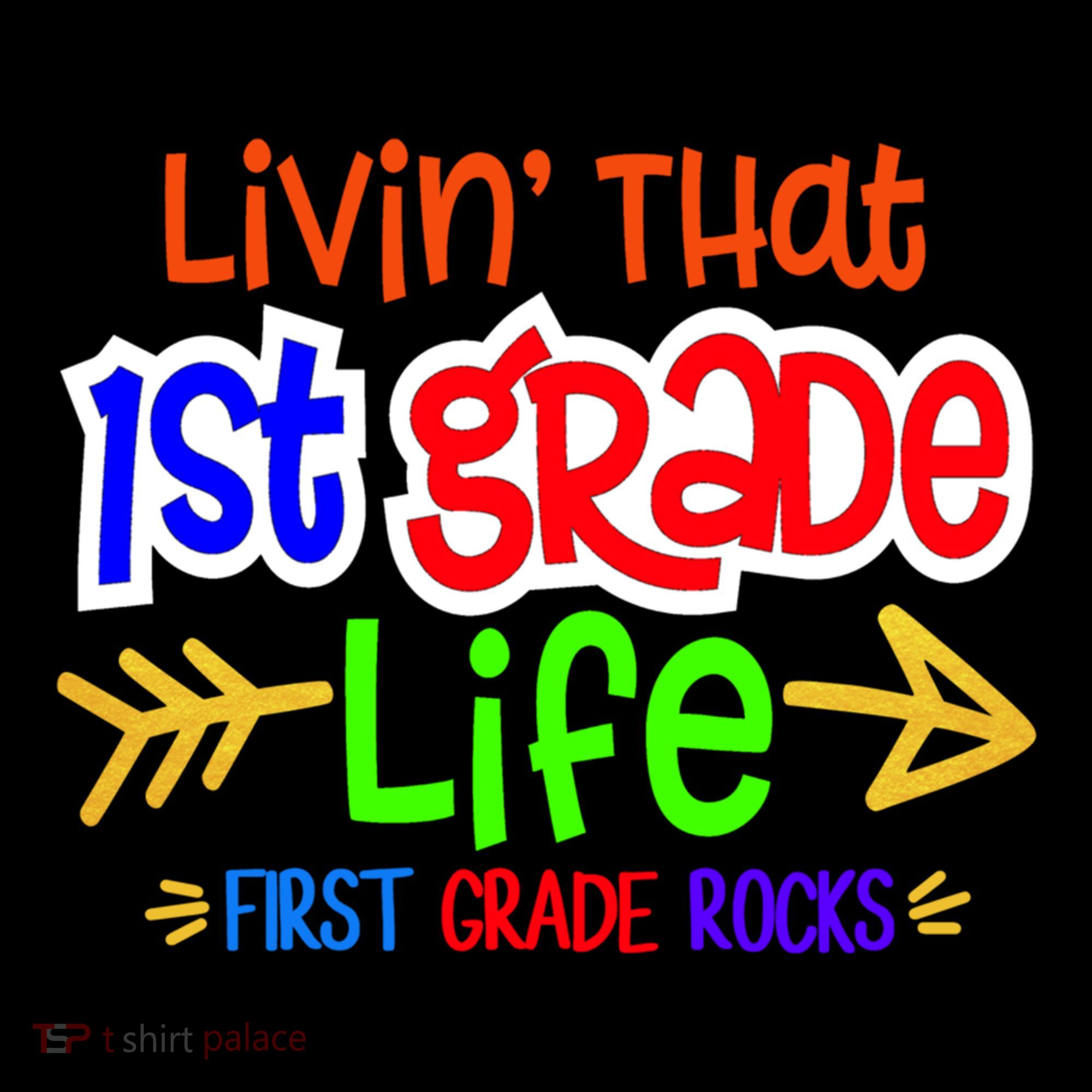 Livin That First Grade Life First Grade Rocks 1St Grade Gift Women's Hoodie