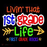 Livin That First Grade Life First Grade Rocks 1St Grade Gift 16oz Travel Tumbler thumb 2