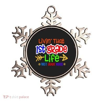 Livin That First Grade Life First Grade Rocks 1St Grade Gift Ornament