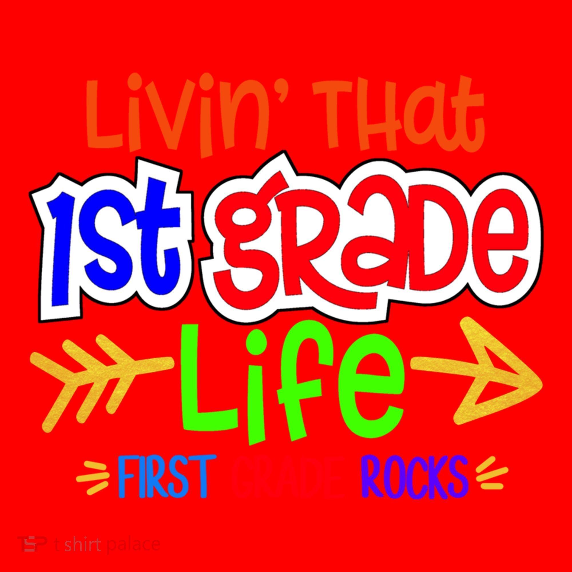 Livin That First Grade Life First Grade Rocks 1St Grade Gift Santa Hat