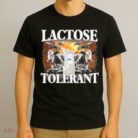 Lactose Tolerant Funny Trending Meme T-Shirt thumb 3