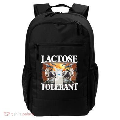 Lactose Tolerant Funny Trending Meme Backpack