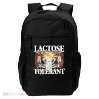 Lactose Tolerant Funny Trending Meme Backpack thumb 0