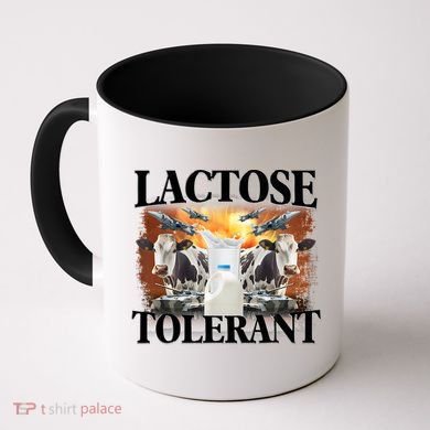 Lactose Tolerant Funny Trending Meme Coffee Mug