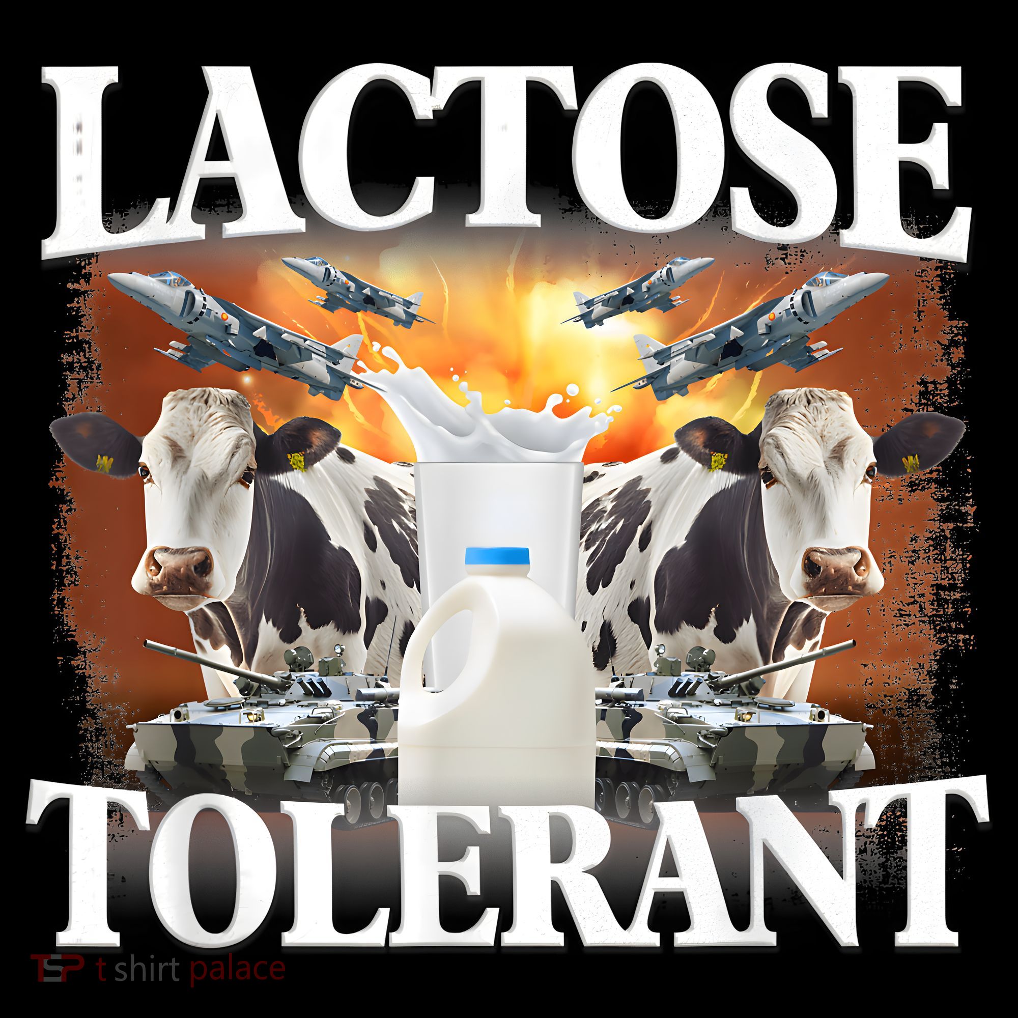 Lactose Tolerant Funny Trending Meme Ornament