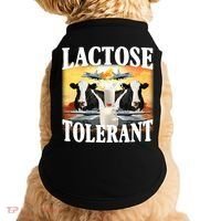 Lactose Tolerant Funny Cow Doggie Tank thumb 0