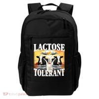 Lactose Tolerant Funny Cow Backpack thumb 0