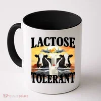 Lactose Tolerant Funny Cow Coffee Mug thumb 0