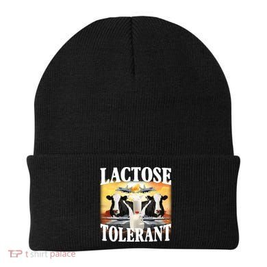Lactose Tolerant Funny Cow Beanie