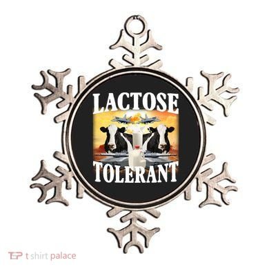 Lactose Tolerant Funny Cow Ornament
