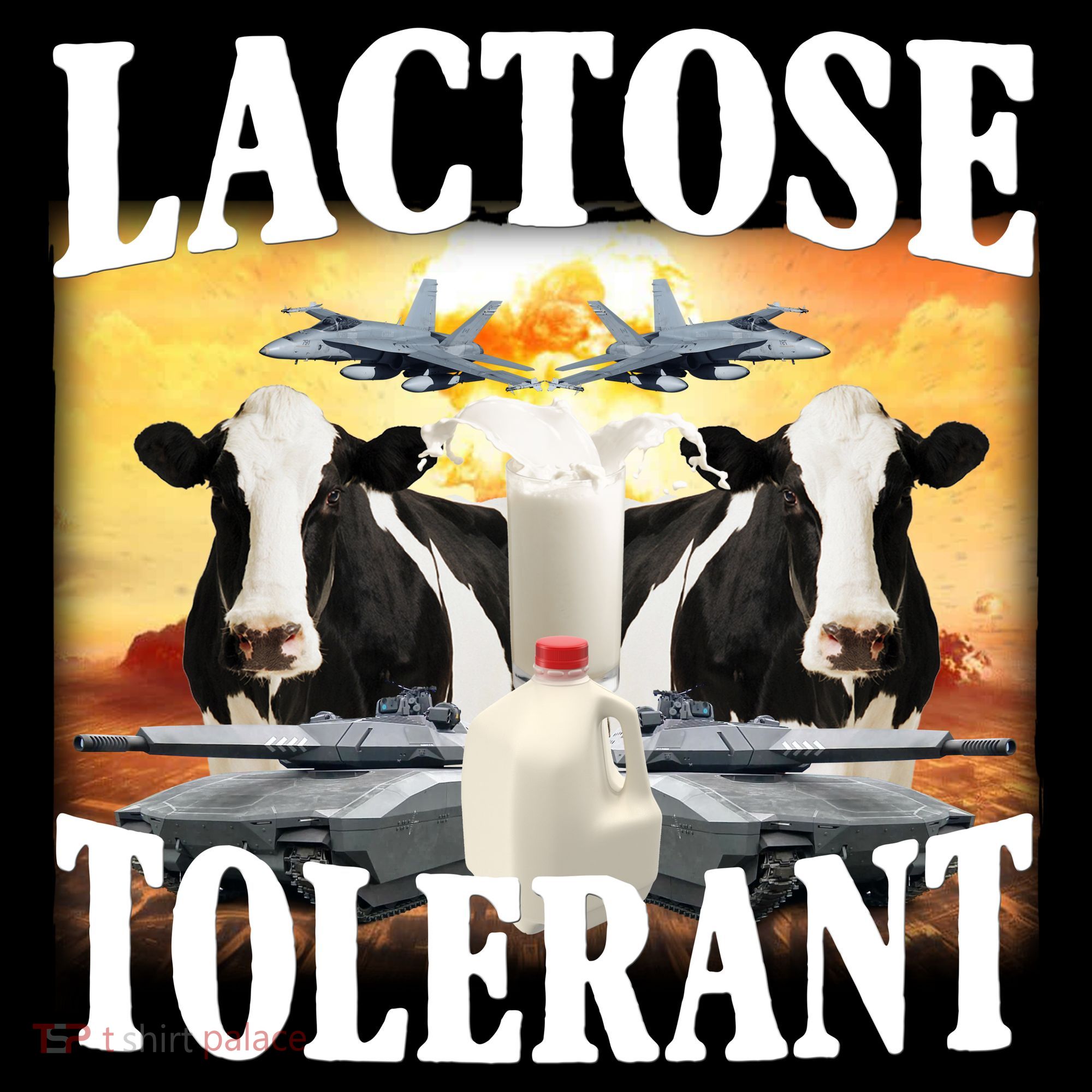 Lactose Tolerant Funny Cow Ornament