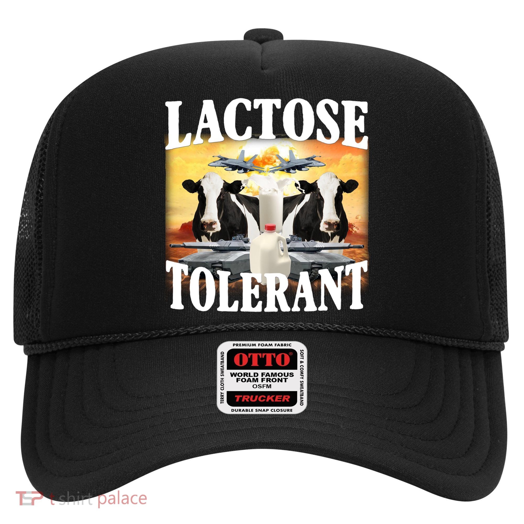 Lactose Tolerant Funny Cow Hat