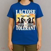 Lactose Tolerant Funny Cow T-Shirt thumb 4