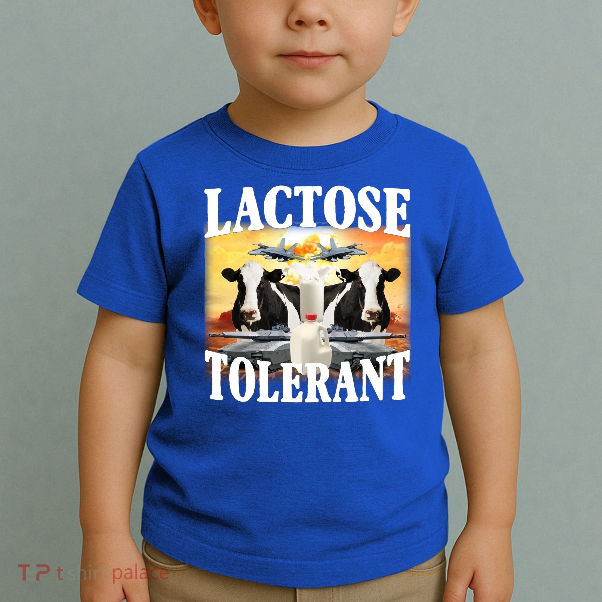 Lactose Tolerant Funny Cow Toddler T-Shirt