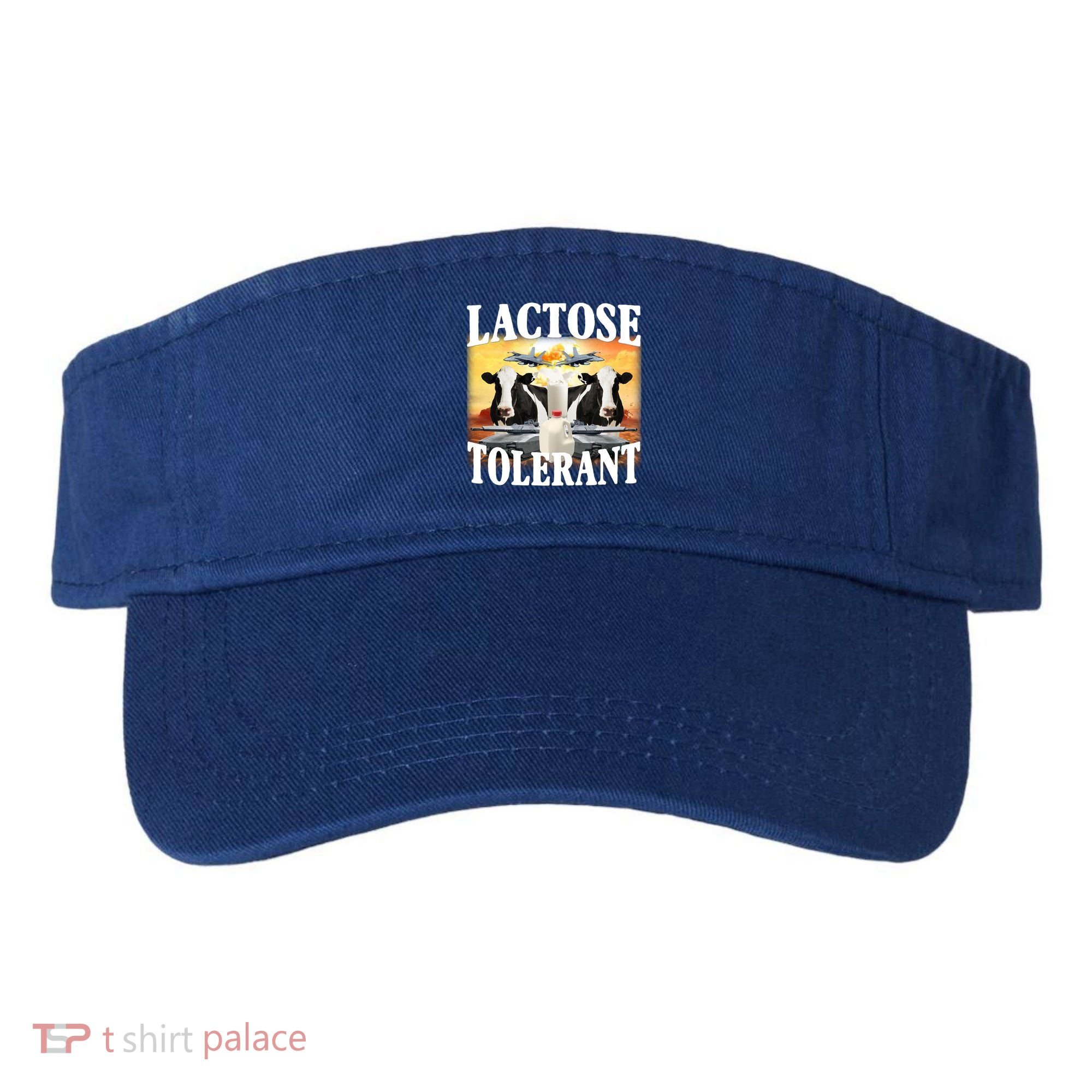 Lactose Tolerant Funny Cow Visor