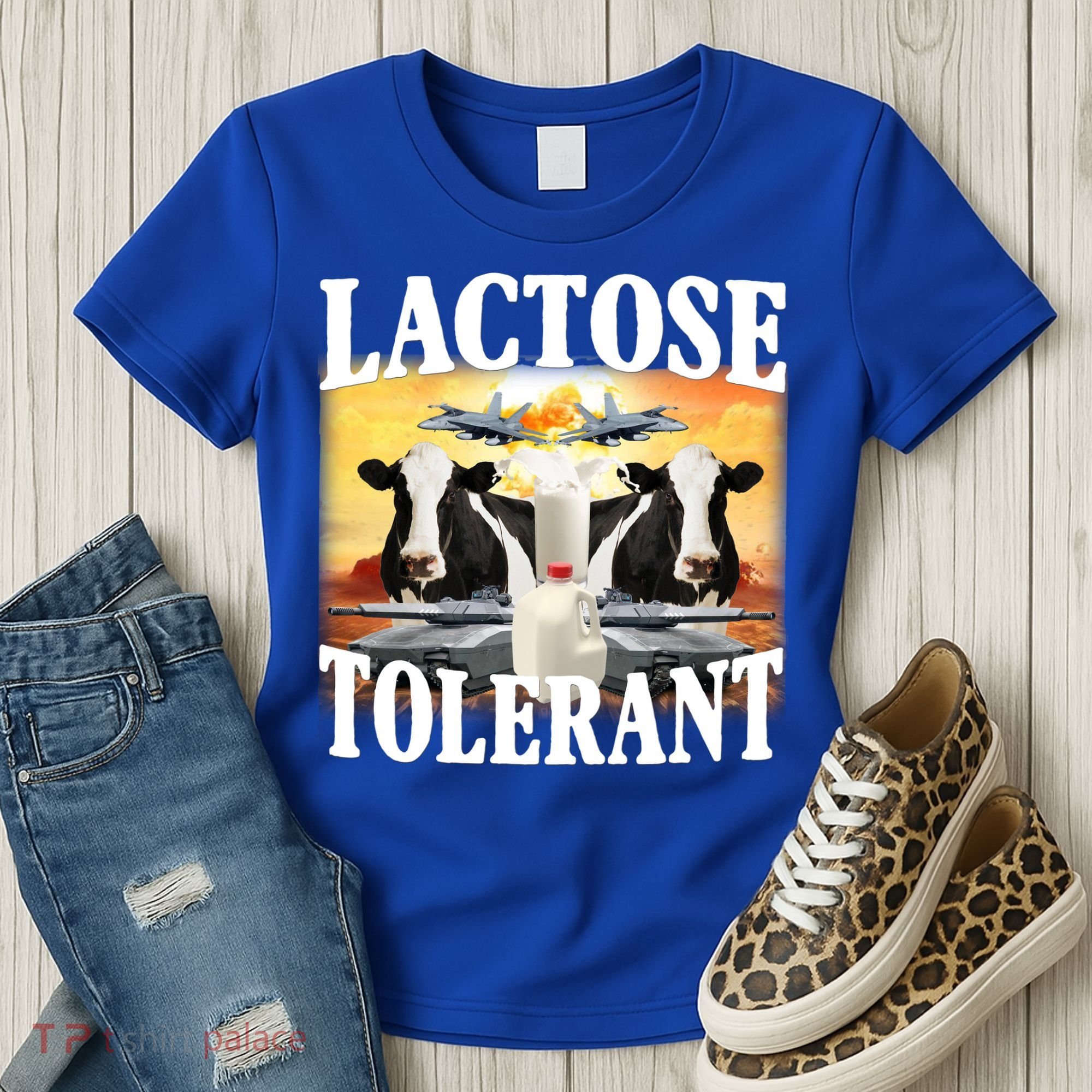 Lactose Tolerant Funny Cow Women's T-Shirt