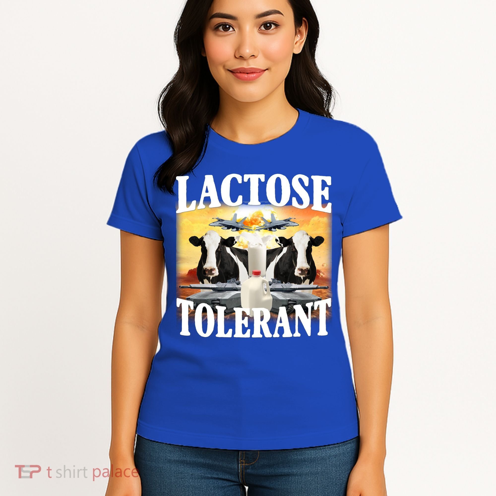 Lactose Tolerant Funny Cow Women's T-Shirt