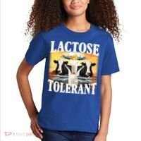 Lactose Tolerant Funny Cow Kids T-Shirt thumb 2