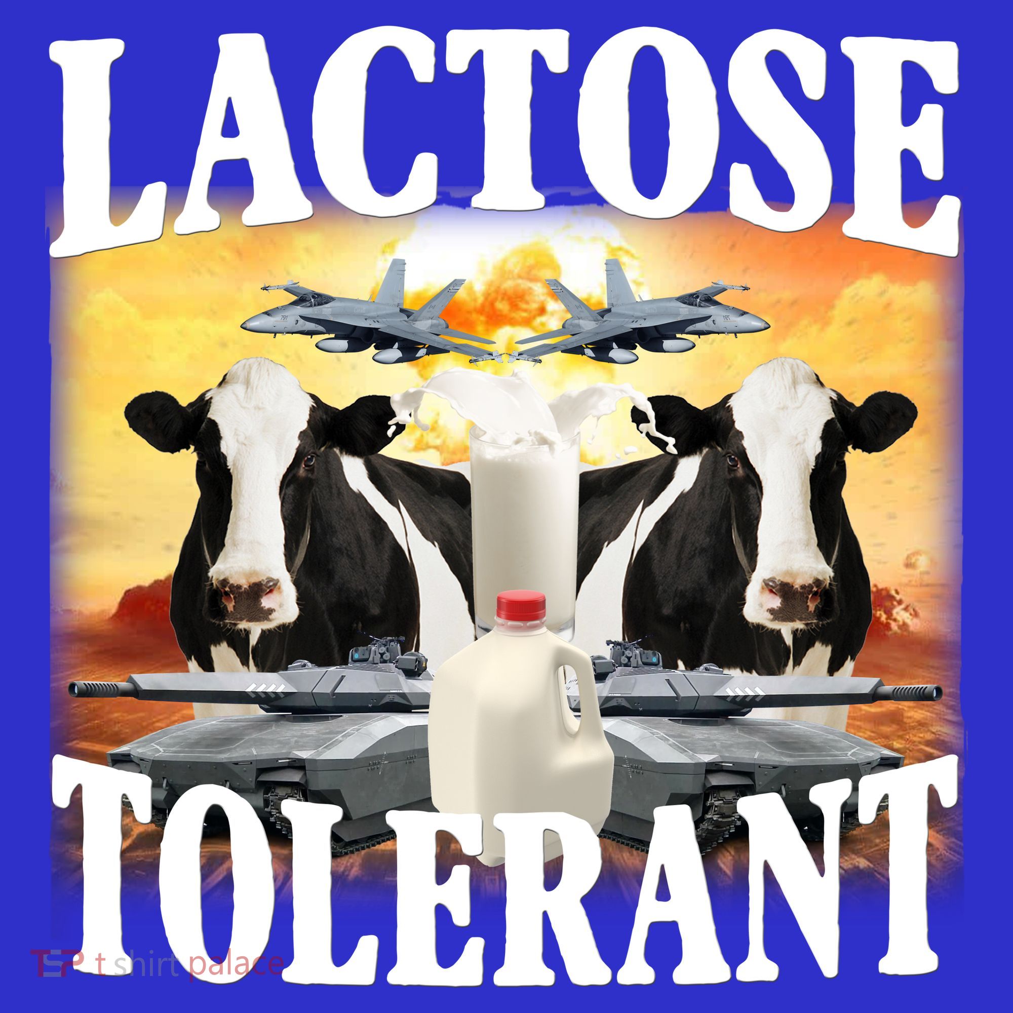 Lactose Tolerant Funny Cow Kids T-Shirt