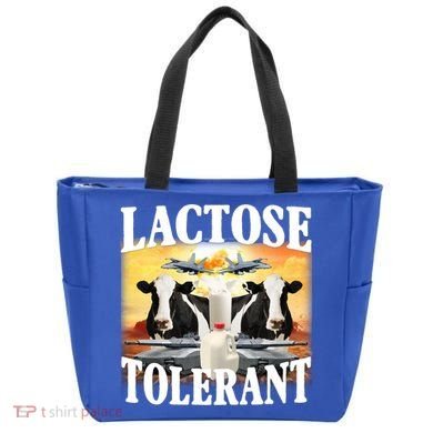 Lactose Tolerant Funny Cow Tote Bag