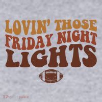 Lovin Those Friday Night Lights Football Women's Sweatshirt thumb 2