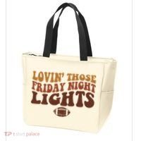 Lovin Those Friday Night Lights Football Tote Bag thumb 3