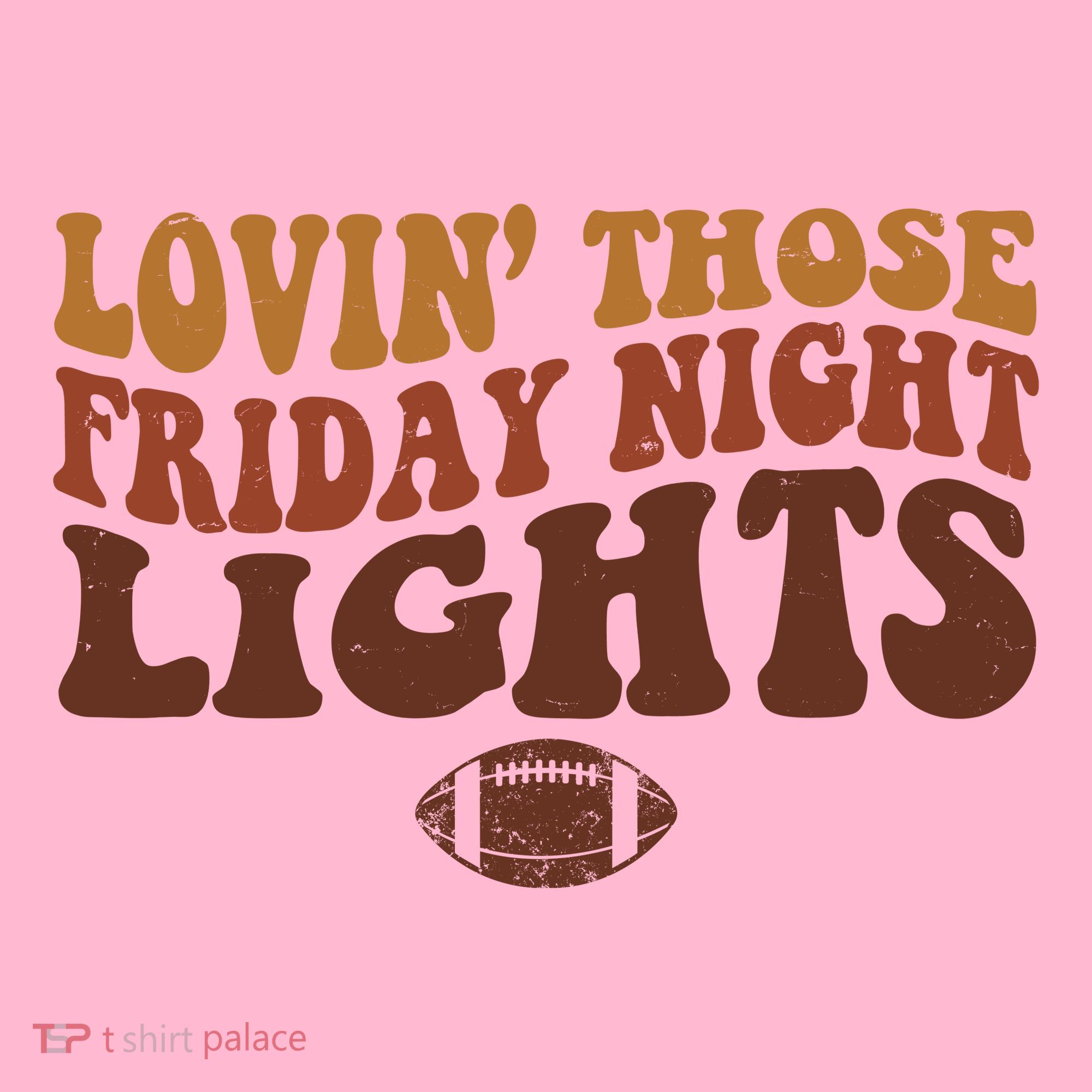 Lovin Those Friday Night Lights Football Coaster