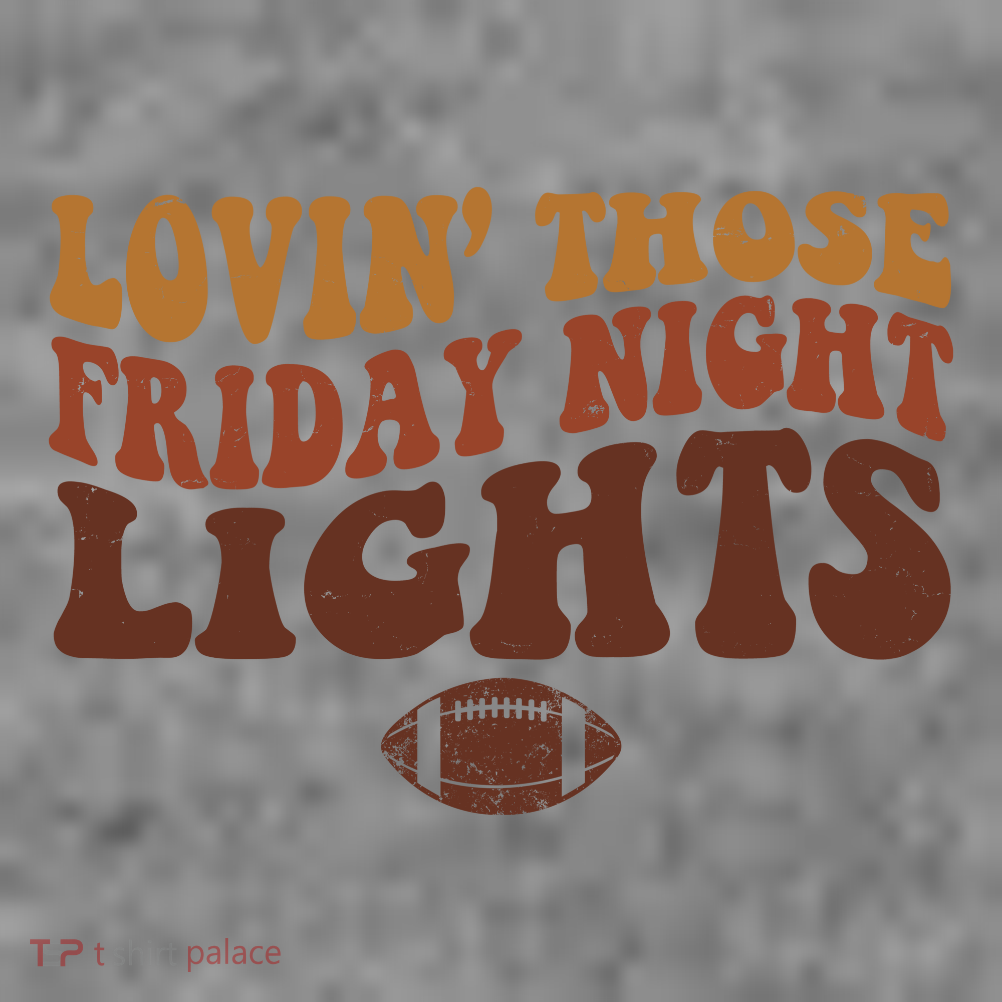 Lovin Those Friday Night Lights Football Toddler Hoodie