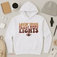 Lovin Those Friday Night Lights Football Hoodie thumb 3