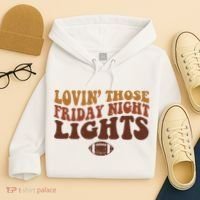 Lovin Those Friday Night Lights Football Hoodie thumb 4