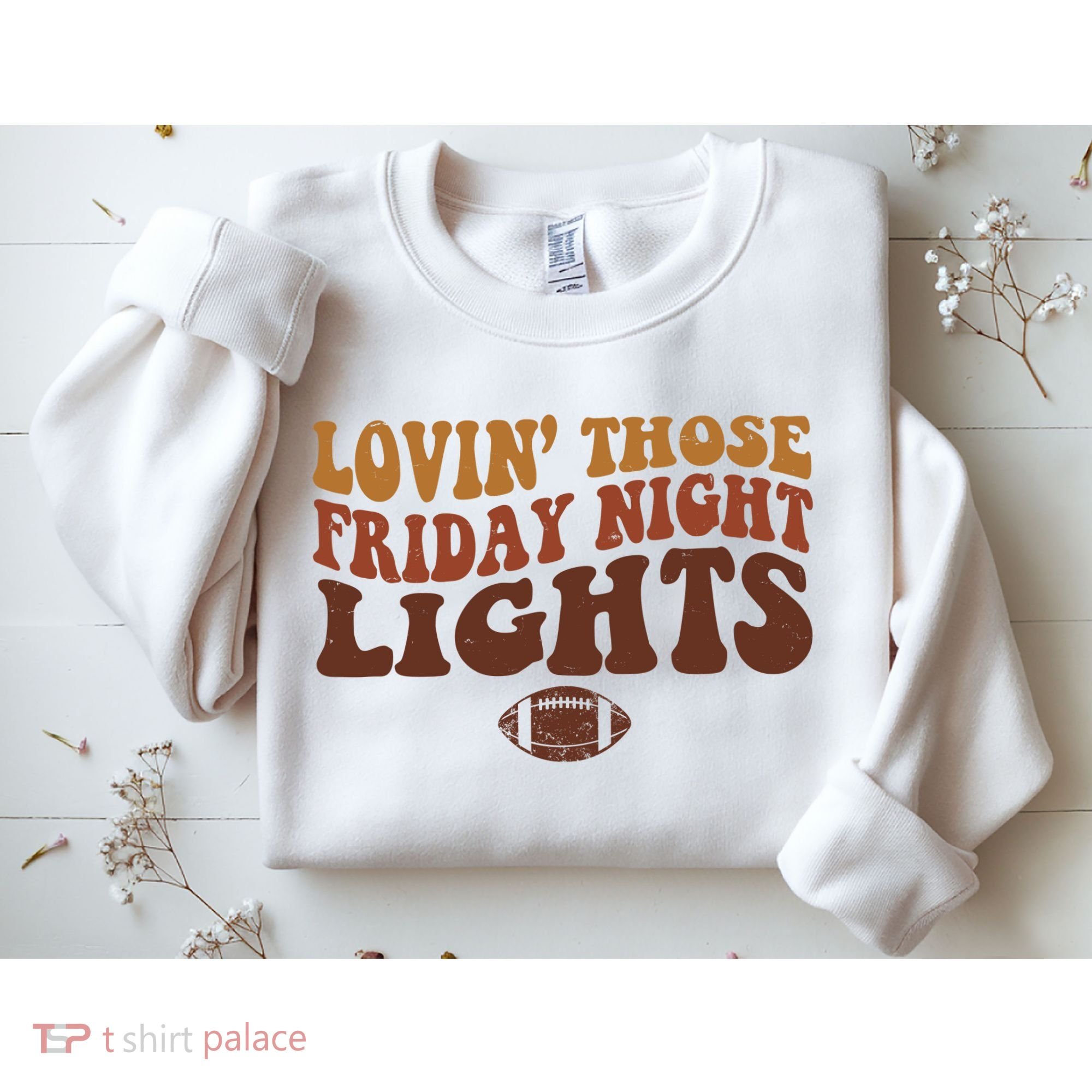 Lovin Those Friday Night Lights Football Sweatshirt